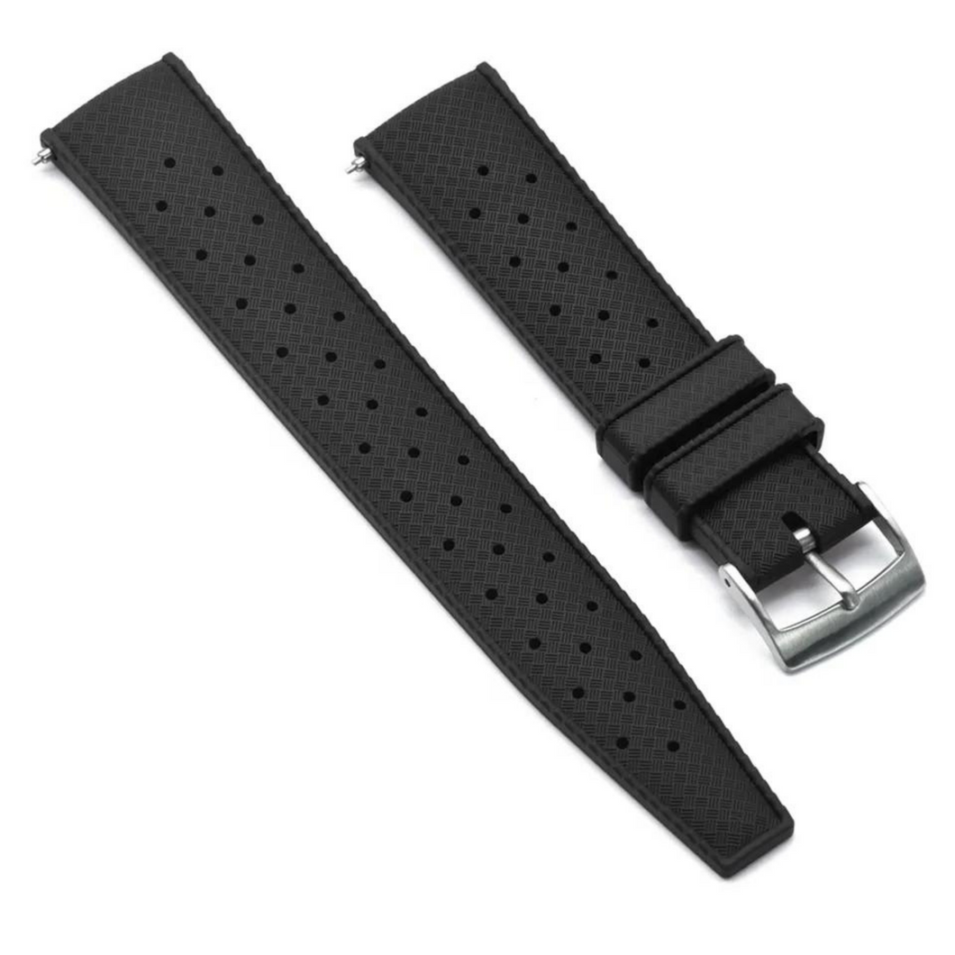 Black Rubber Strap